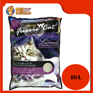 FUSSIE CAT LITTER LAVENDER 10L