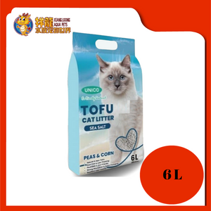 UNICO TOFU CAT LITTER 6L [SEA SALT]