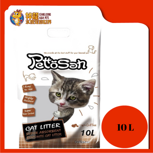 PETTOSAN CAT LITTER 10L [COFFEE]