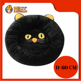 BLACK CAT CUSHION 60CM