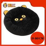 BLACK CAT CUSHION 60CM