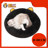 BLACK CAT CUSHION 60CM