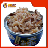 AIXIA YAIZU MAGURO TUNA & CHICKEN + DRIED SKIPJACK CAT CAN FOOD {YM-35} 70G X 6 UNIT