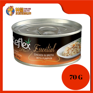 REFLEX PLUS CHICKEN IN BROTH WITH PUMPKIN 70G