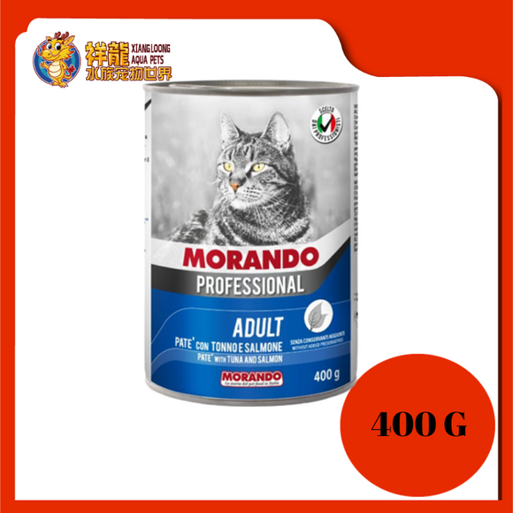 MORANDO CAT PATE TUNA & SALMON 400G