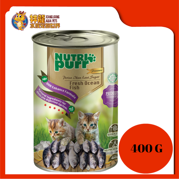 NUTRI PURR FRESH OCEAN FISH 400G