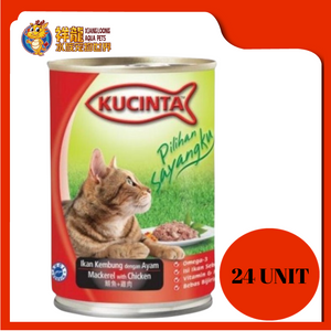 KU CINTA MACKEREL WITH CHICKEN 400G X 24UNIT