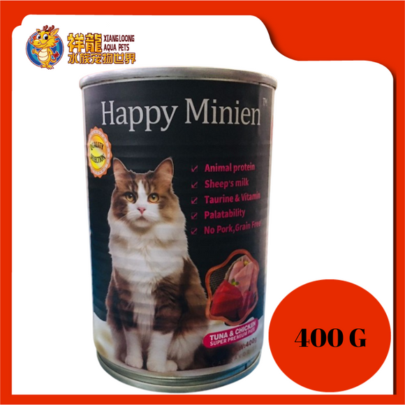 HAPPY MINIEN TUNA & CHICKEN PATE 400G