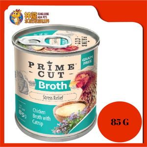 PRIMECUT CHICKEN BROTH WITH CATNIP 85G