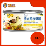 CAT PROFESSOR CAT CAN FOOD 85G [DUCK & PEAR]