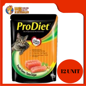 PRODIET POUCH TUNA 85G x 12UNIT