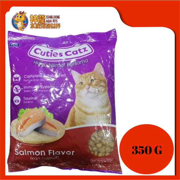 CUTIES CATZ SALMON 350G