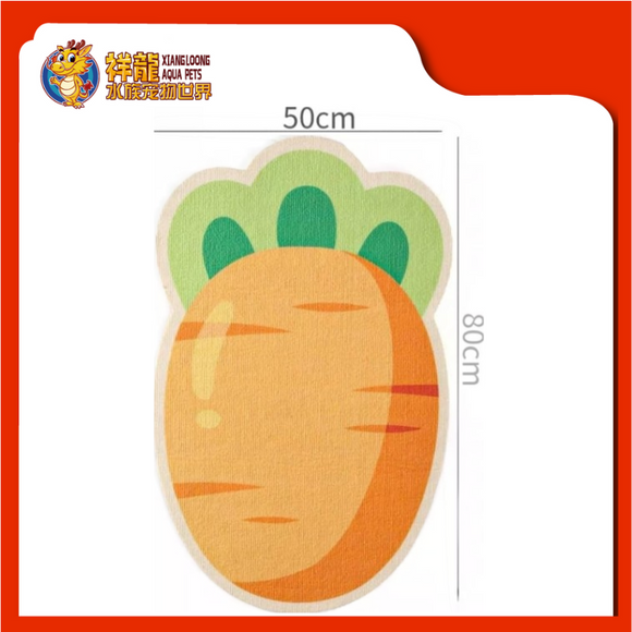 WALL STICKER SCRATCHER [CARROT] 80X50CM
