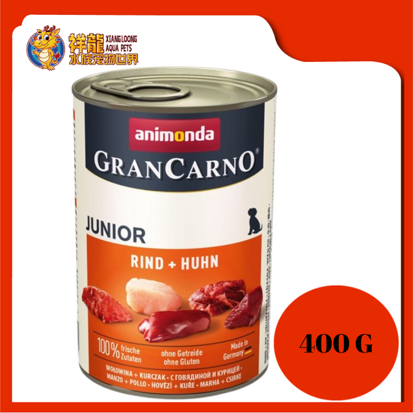 GRANCARNO JUNIOR BEEF + CHICKEN 400G