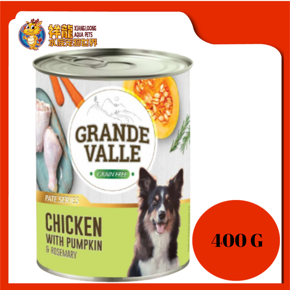 GRANDE VALLE PATE CHICKEN WITH PUMPKIN 400G