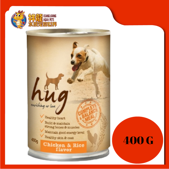 HUG CHICKEN & RICE 400G