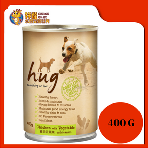 HUG CHICKEN & VEGETABLE 400G