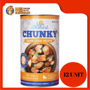 ALPS NATURAL CHUNK SALMON 1230G X 12 UNIT