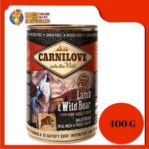 CARNILOVE LAMB & WILD BOAR 400G