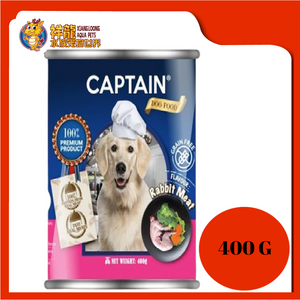 CAPTAIN DOG RABBIT & VEGETABLES 400G