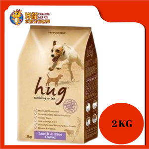 HUG DOG FOOD LAMB & RICE 2KG