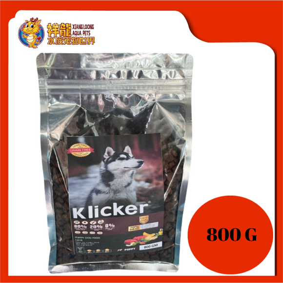 KLICKER GRAIN FREE PUPPY LAMB 800G REPACK