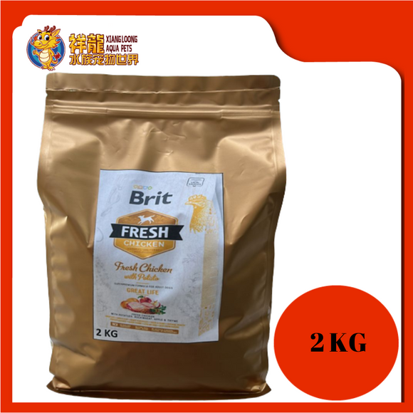 BRIT FRESH CHICKEN ADULT GREAT LIFE 2KG REPACK