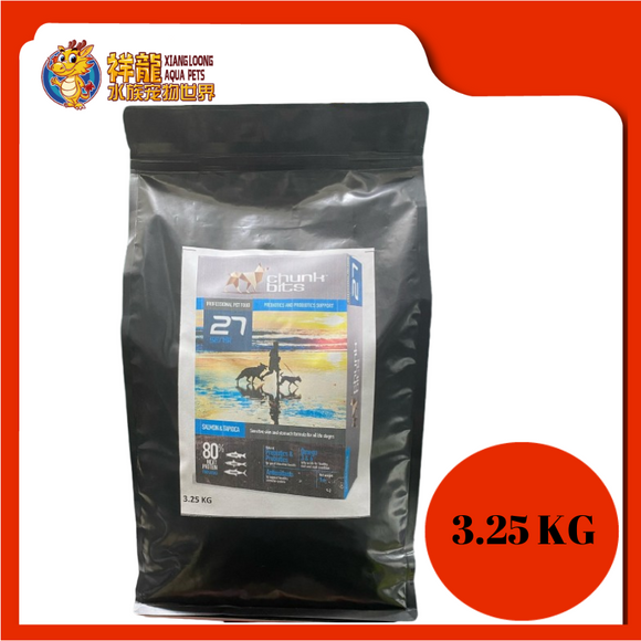 CHUNKBIT SENSI 27 SALMON & TAPIOCA 3.25KG REPACK