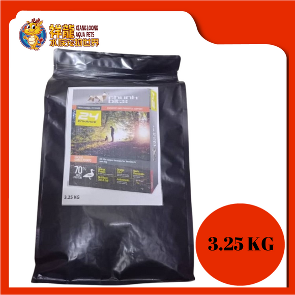 CHUNKBIT ENHANCE 24 DUCK SWEET POTATO 3.25KG REPACK