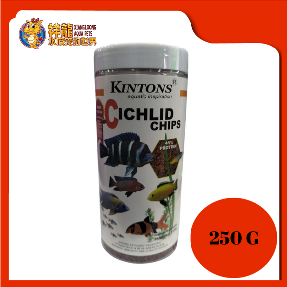KINTONS CICHLID CHIPS COLOUR UP 250GM