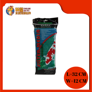 FILTER WOOL NO1&2 32X12X2CM [GREEN/BLUE]