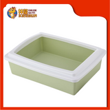 SQUARE CAT LITTER WITH COVER 39CM x 29CM x 11CM [CAT TOILET]