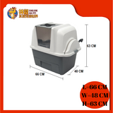 SIFTING CAT PAN-AIRSIFT {50685-AS} [CAT TOILET]