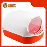 HOODED CAT LITTER TRAY 42CM x 32CM x 28CM [CAT TOILET]