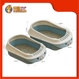 PET TOILET ZC21018S [S] 29CM x 43CM x 14CM [CAT TOILET]