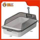 CAT LITTER TRAY WITH SCOOP DGL-E01-XL
