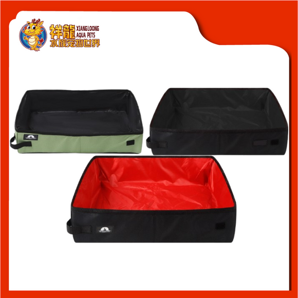 FOLDABLE WATERPROOF CAT LITTER TRAY 40CM