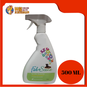 FAB SCENT CAT LITTER DEODORIZER 500ML