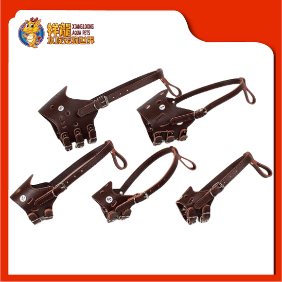 MUZZLE ADJUSTABLE ARTIFICIAL LEATHER [XS]