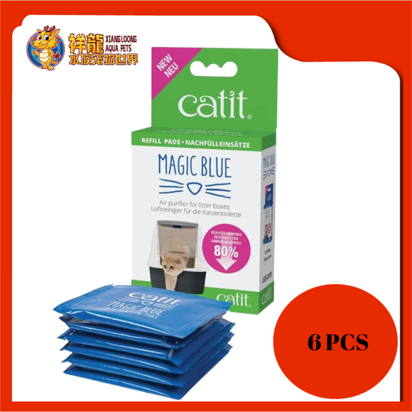 CATIT MAGIC BLUE REFILL 6PAD {44306W}