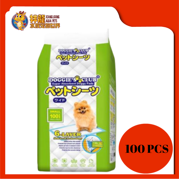 DOGGIE'S CLUB TRAINING PAD 45CMX30CM [100PCS]