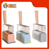 SS CAT LITTER SCOOP WITH DESKTOP