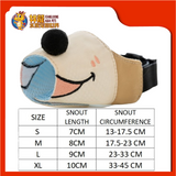 DOG MUZZLE SIZE:S MOUTH:7CM