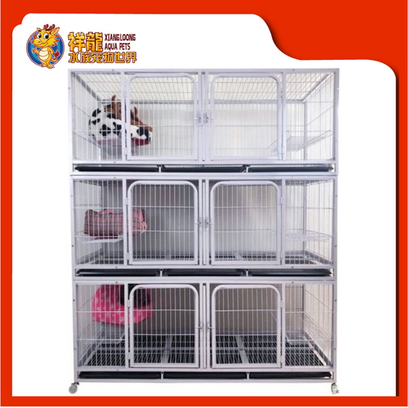 [CA] CAT CAGE 160*70*192CM [3 STOREY]