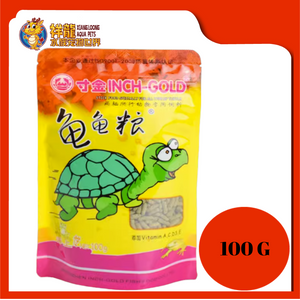 INCH GOLD TURTLE PELLET 100G