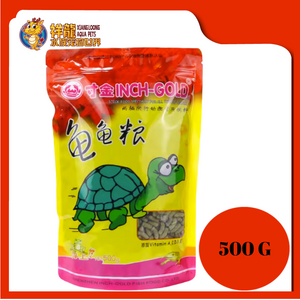 INCH GOLD TURTLE PELLET 500G
