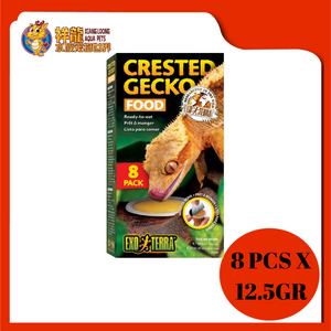 ET CRESTED GECKO FOOD 8 PCS X 12.5G [PT3260]