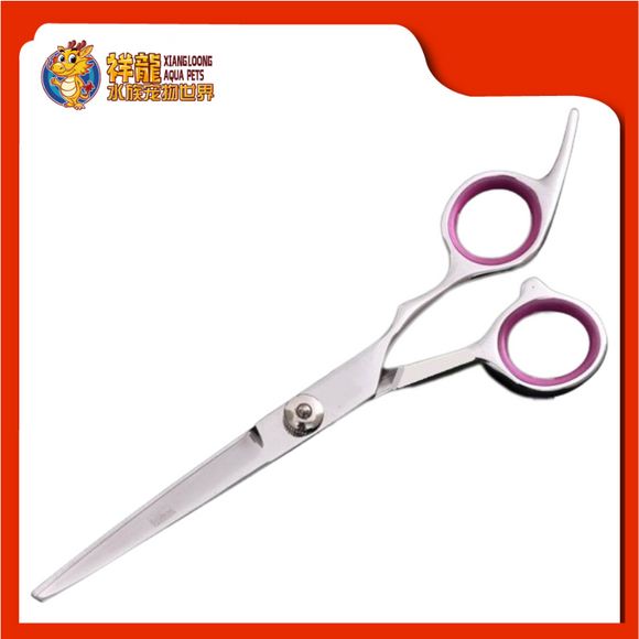 GROOMING SCISSOR 19X6.5CM STRAIGHT (12015)