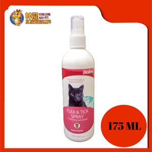 BIOLINE FLEA & TICK SPRAY 175ML [2442]