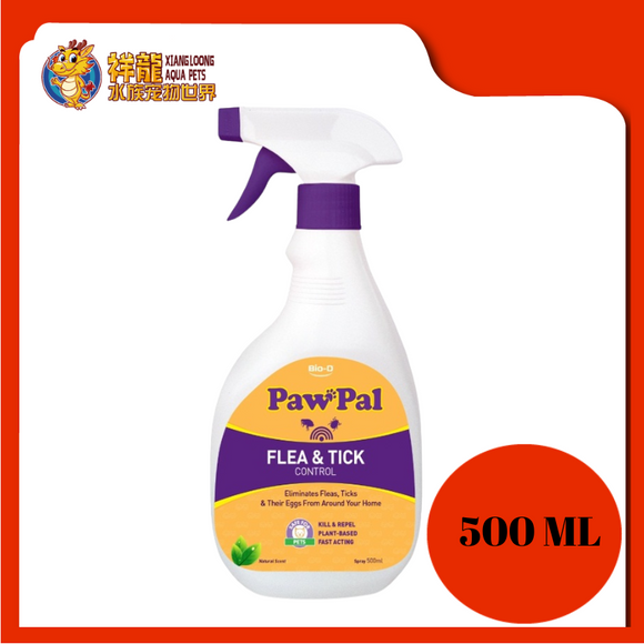 PAWPAL FLEA & TICK CONTROL SPRAY 500ML[10073]